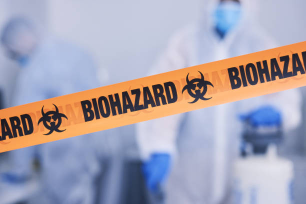 Professional Blood Cleanup technician working in Cordesville, SC